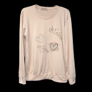 Mini Moon Women’s Long Sleeve Shirt Size Large